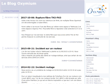 Tablet Screenshot of blog.oxymium.net